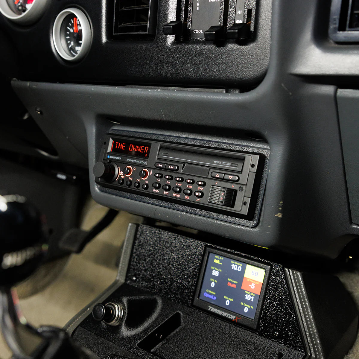 Single Din Radio Trim for 1979 - 1986 Ford Mustang