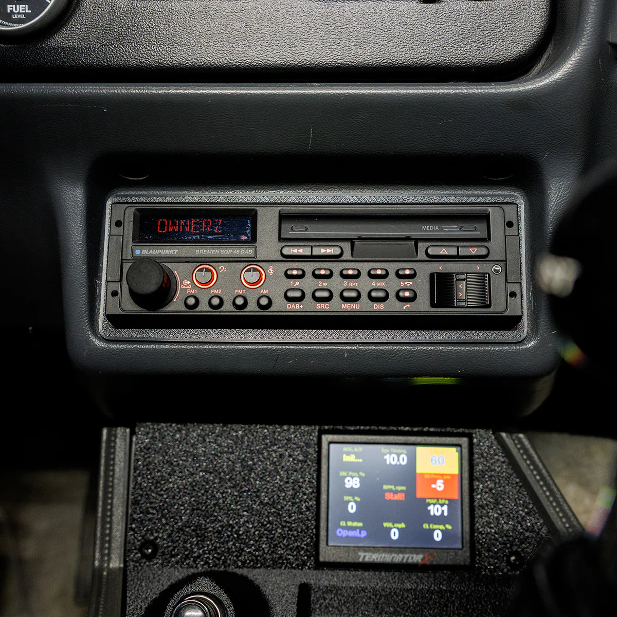 Single Din Radio Trim for 1979 - 1986 Ford Mustang