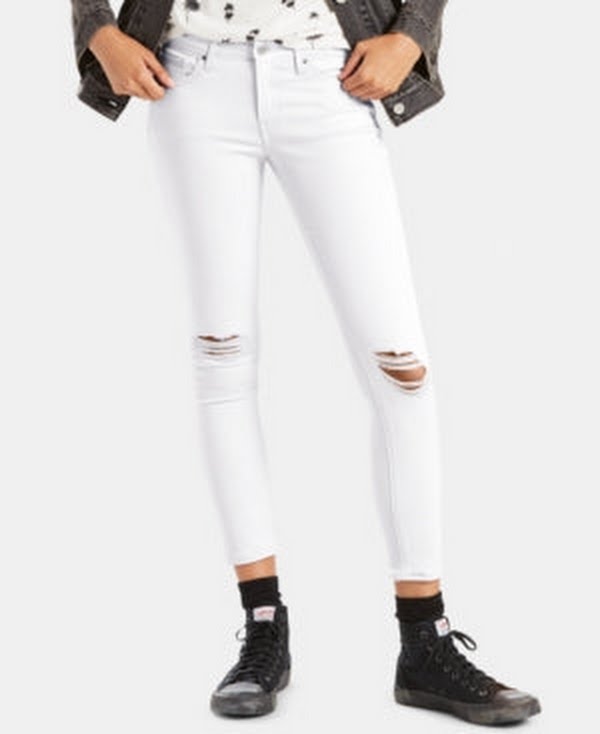 Levis Womens 711 Skinny Jeans