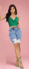 Tobago 100% Authentic Colombian Push Up Capris