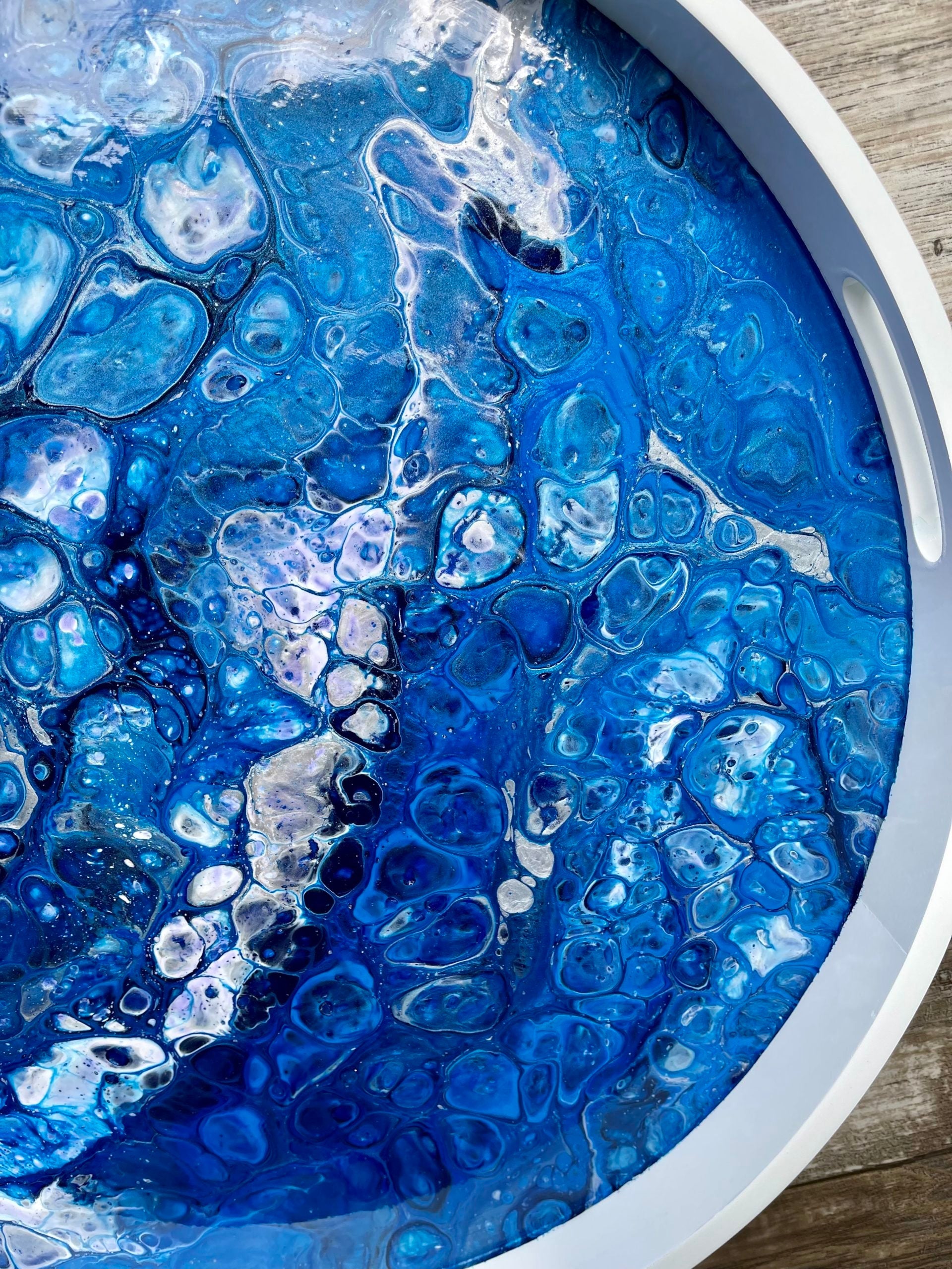 Starry Night Extra-Large White Tray
