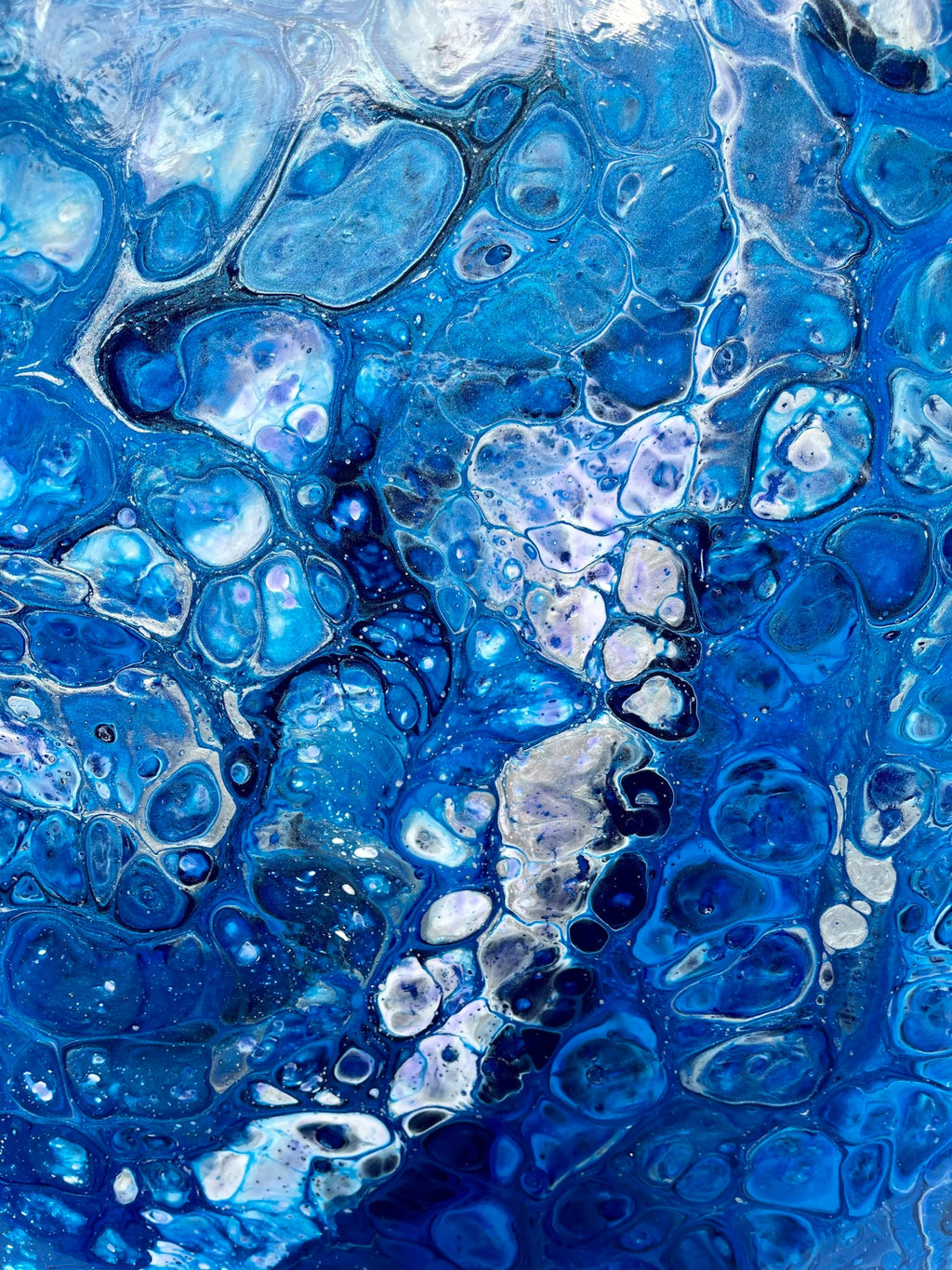 Starry Night Extra-Large White Tray