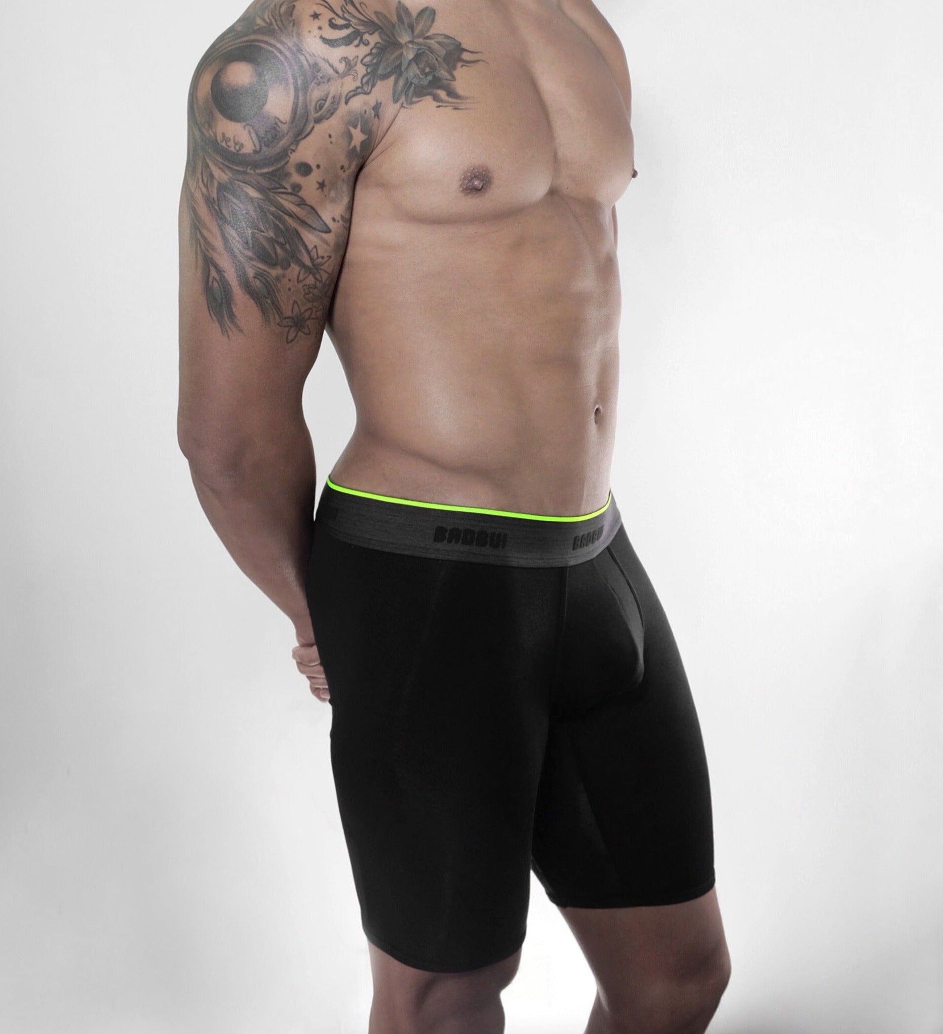 Micro Modal Boxer Brief- JET BLACK
