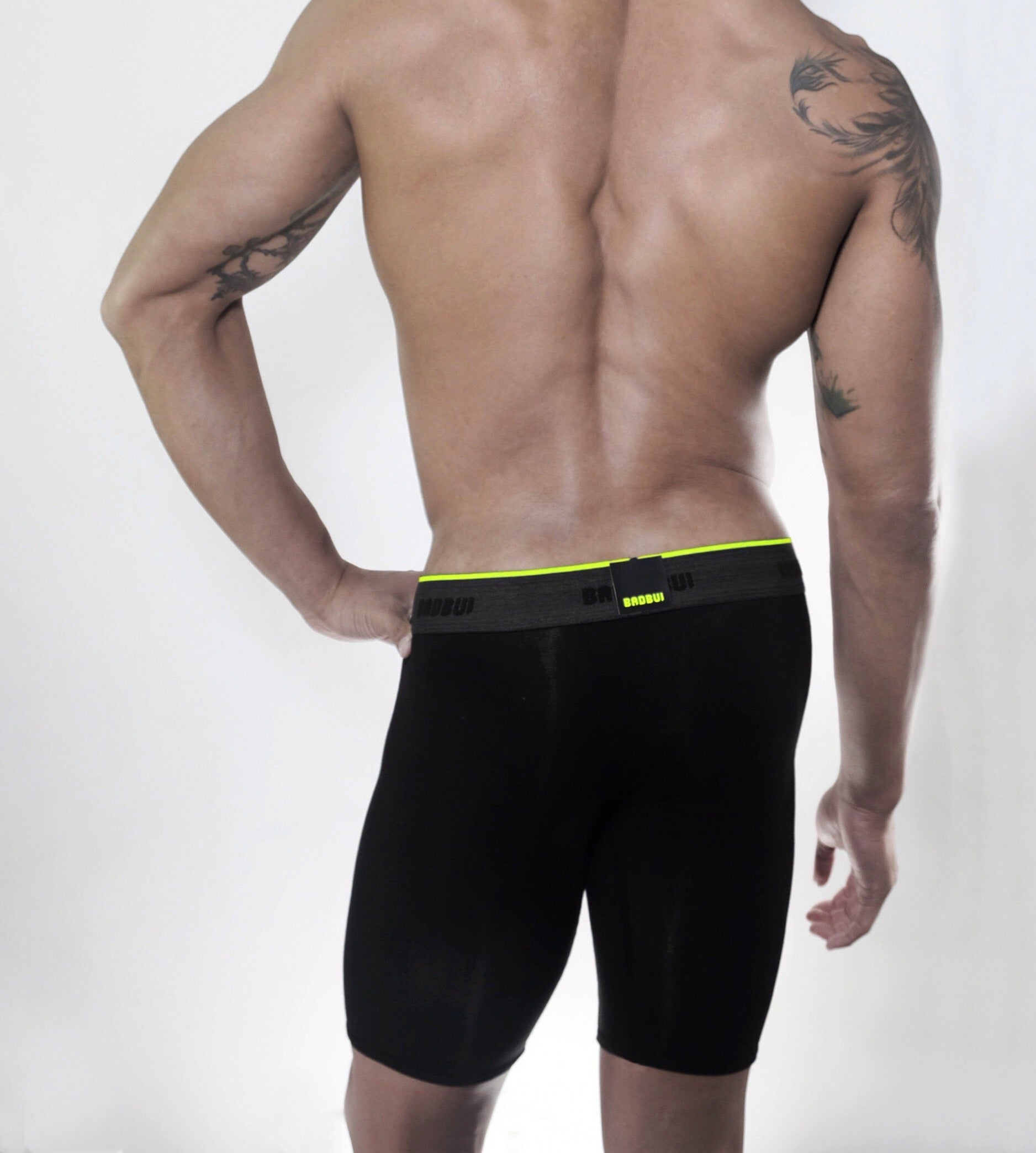 Micro Modal Boxer Brief- JET BLACK