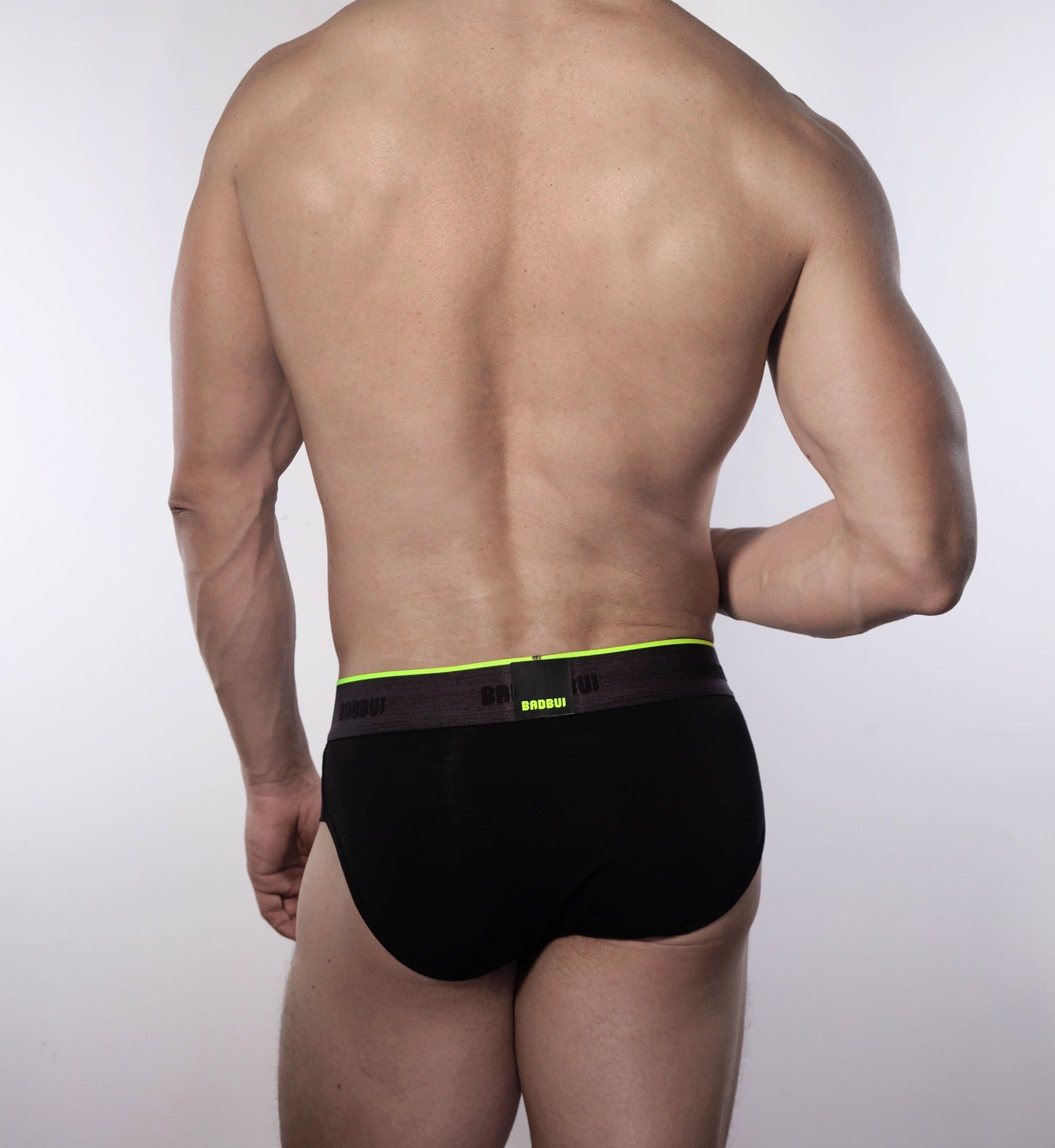 Micro Modal Flex Brief- JET BLACK