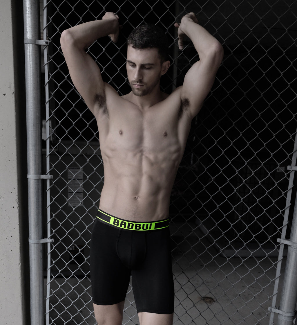 Boxer Brief - Jet/Neon