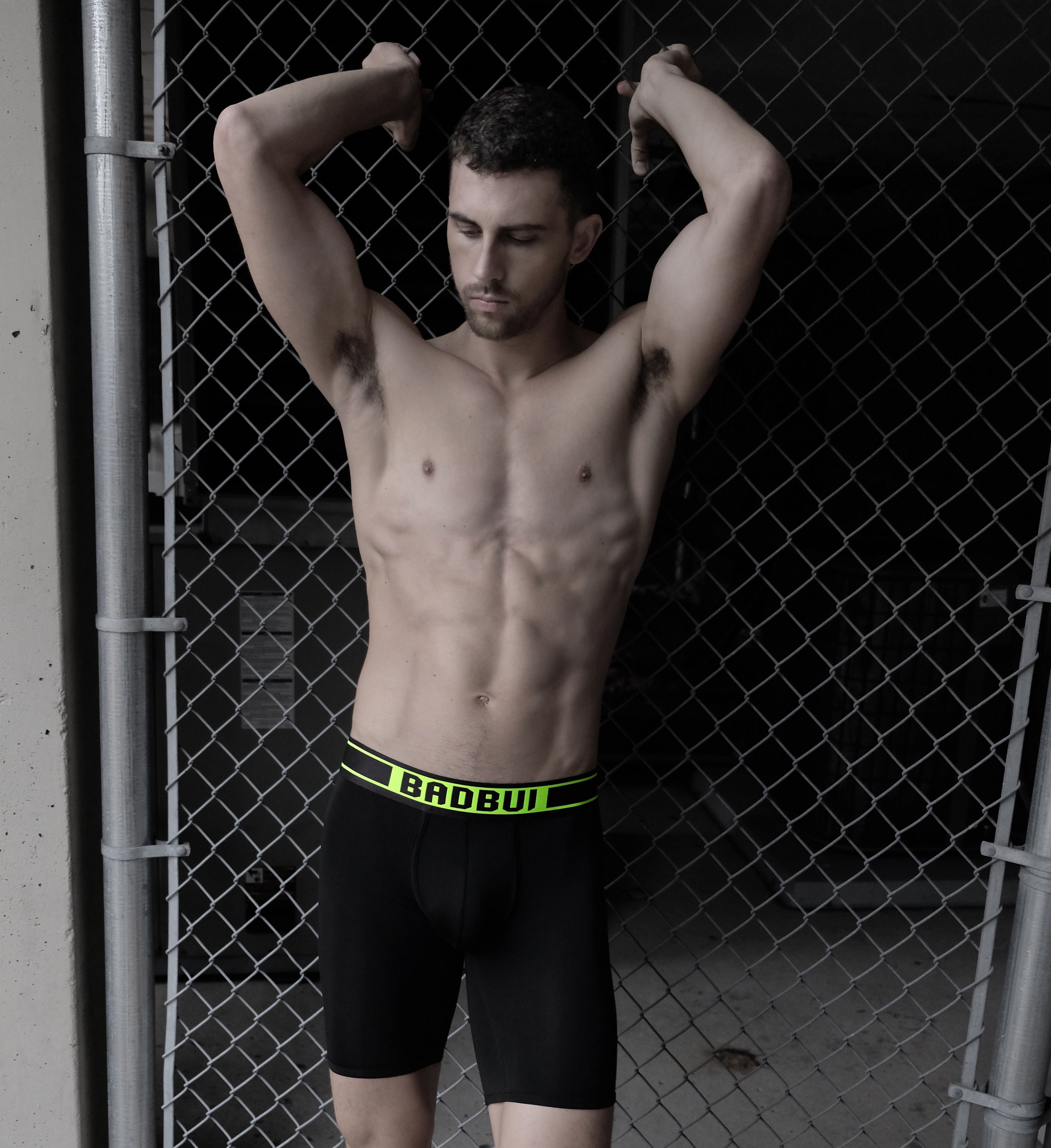 Boxer Brief - Jet/Neon