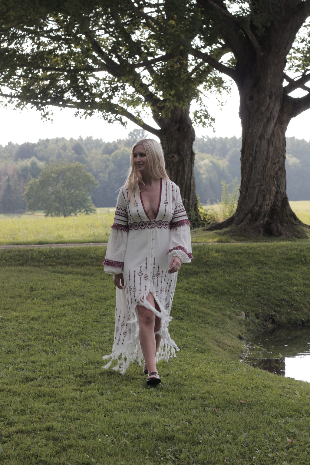 Free We Roam Midi Dress
