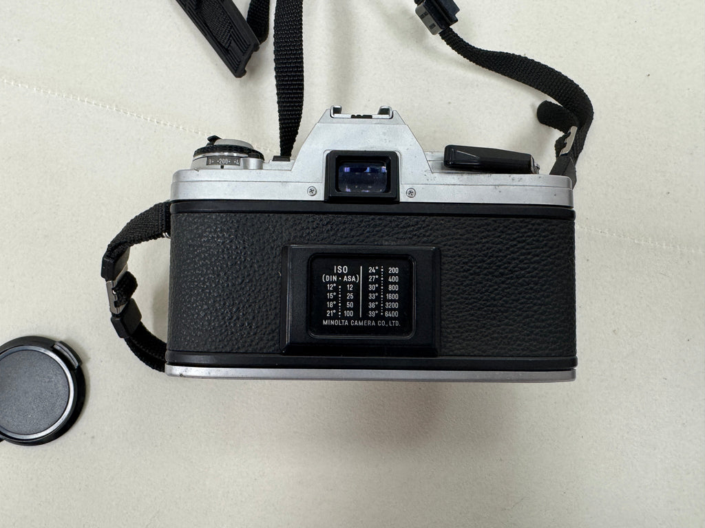 Minolta X-370 Film Camera + Lenses, Polarizer, Carry Case