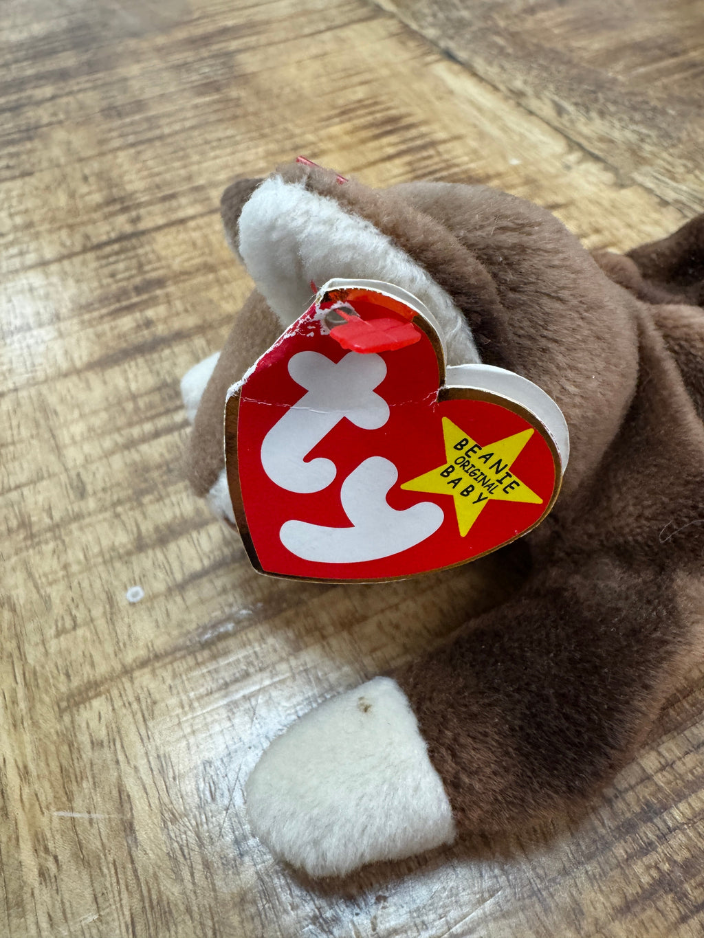 Ty Beanie Baby POUNCE the Cat 1997 with Tag Errors - RARE and RETIRED!