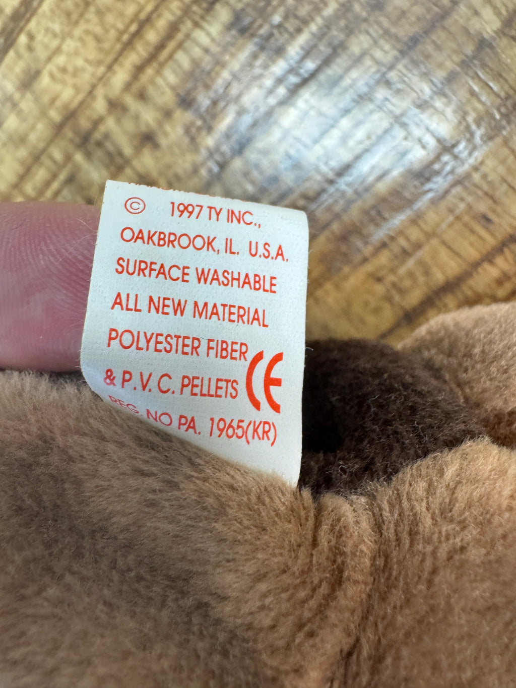 Ty Beanie Baby POUNCE the Cat 1997 with Tag Errors - RARE and RETIRED!