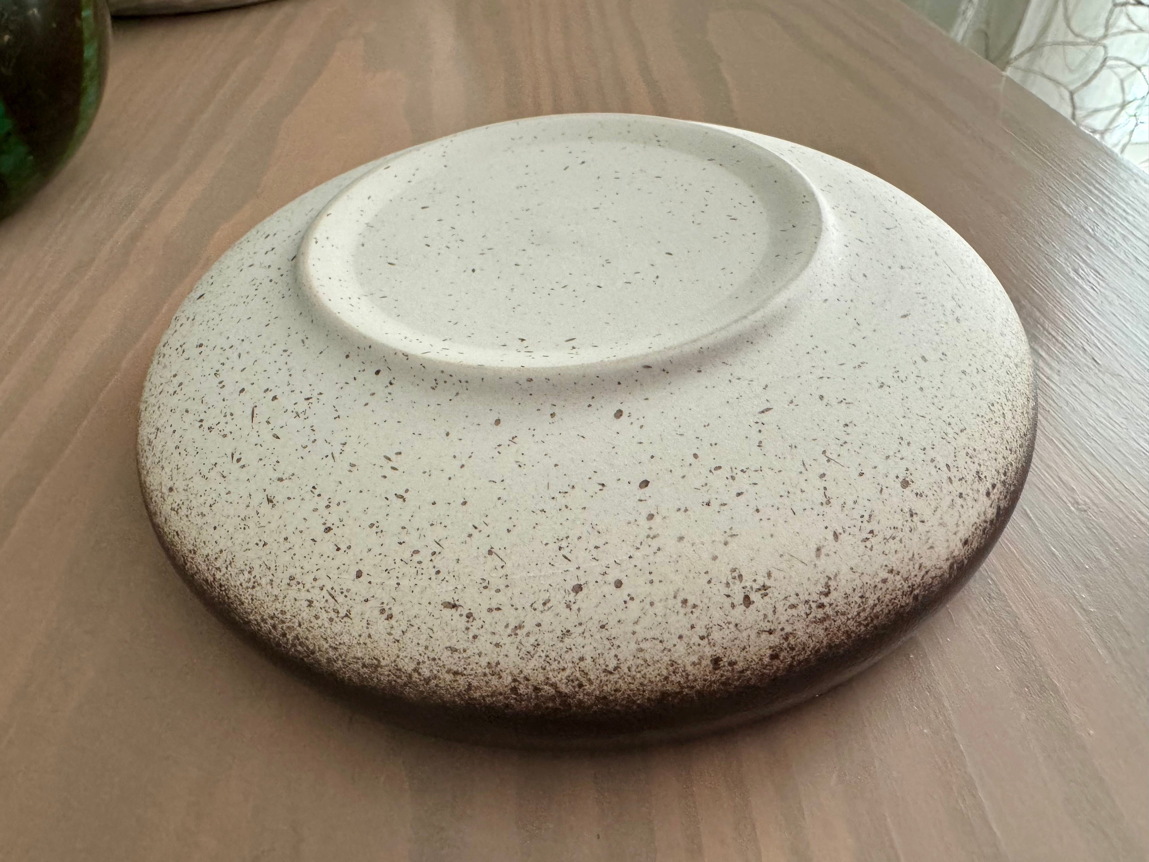 Round Ceramic Catch All Jewelry / Trinket Dish