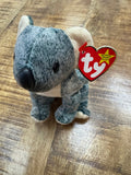 Rare Ty Beanie Baby: Eucalyptus the Koala Bear 1999-– P.V.C. Pellets With Errors