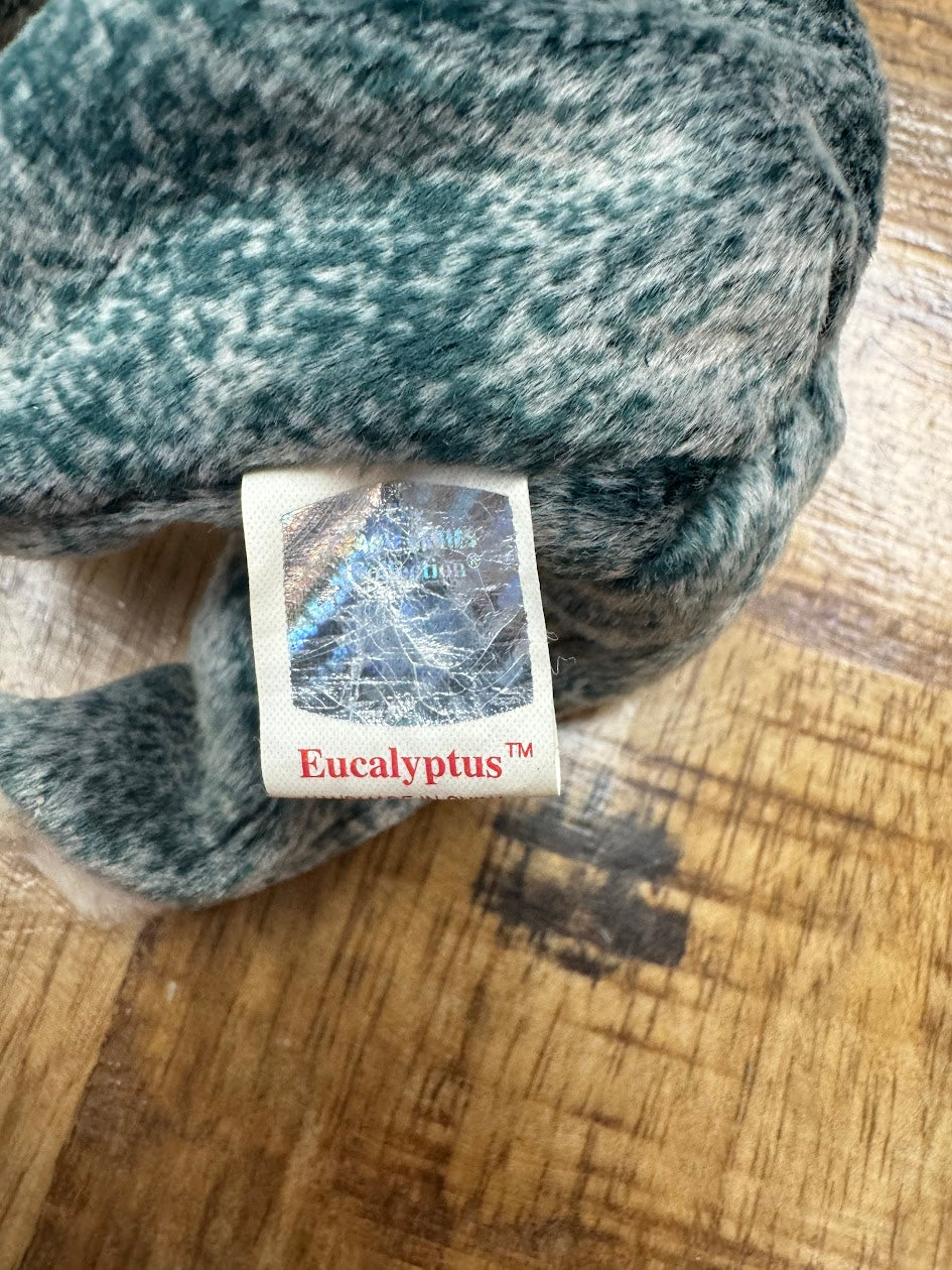 Rare Ty Beanie Baby: Eucalyptus the Koala Bear 1999-– P.V.C. Pellets With Errors