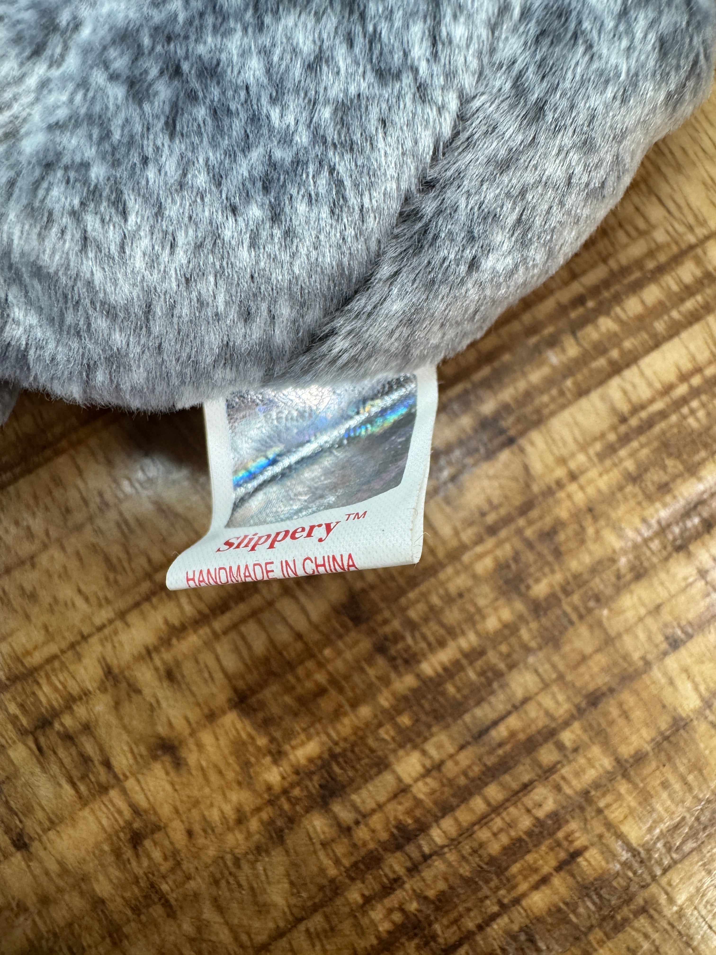 Ty Beanie Baby - Slippery the Seal **Tag errors and hologram tush tag