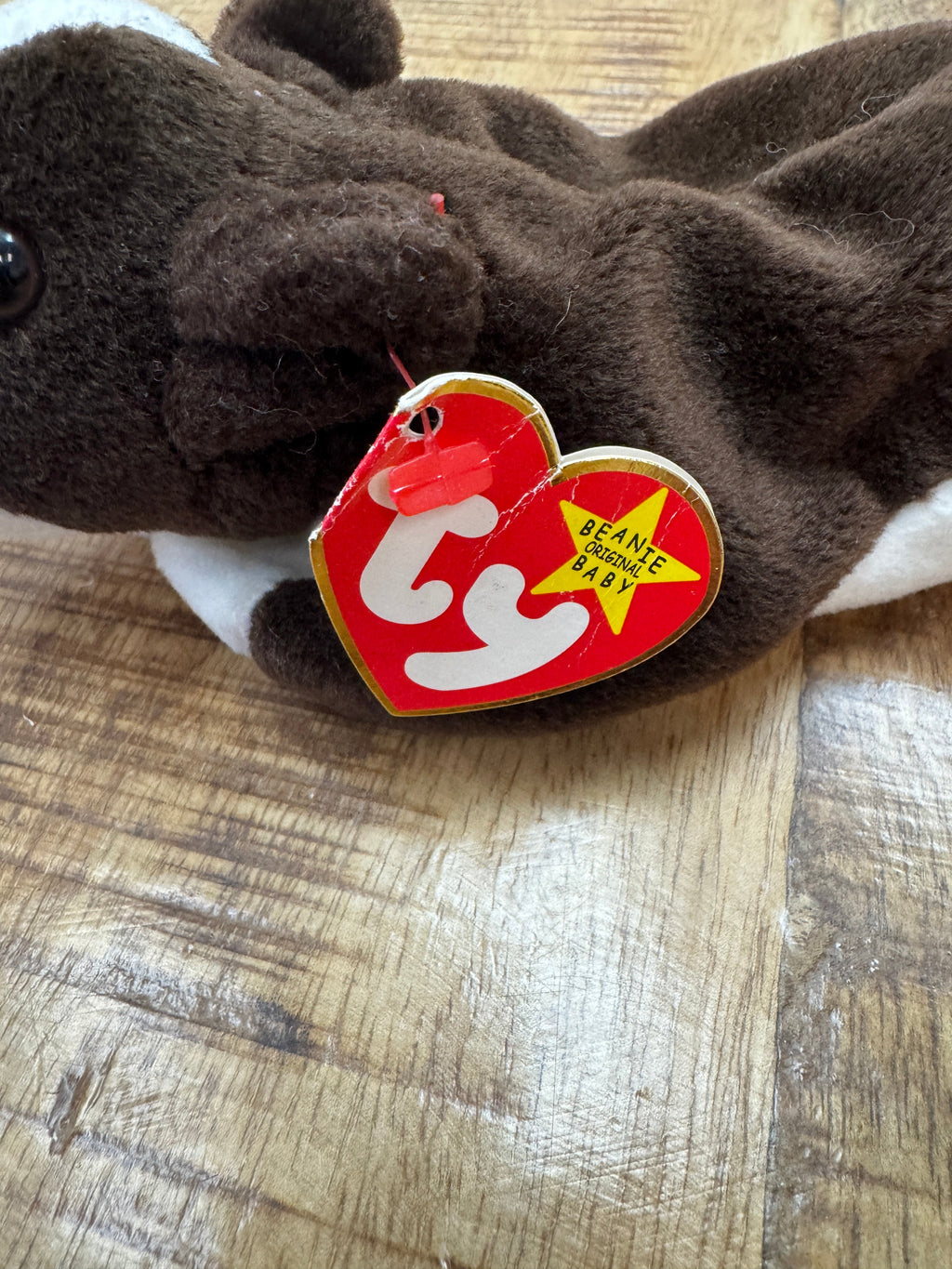 Ty Beanie Babies Bruno the Dog, With 10 Errors