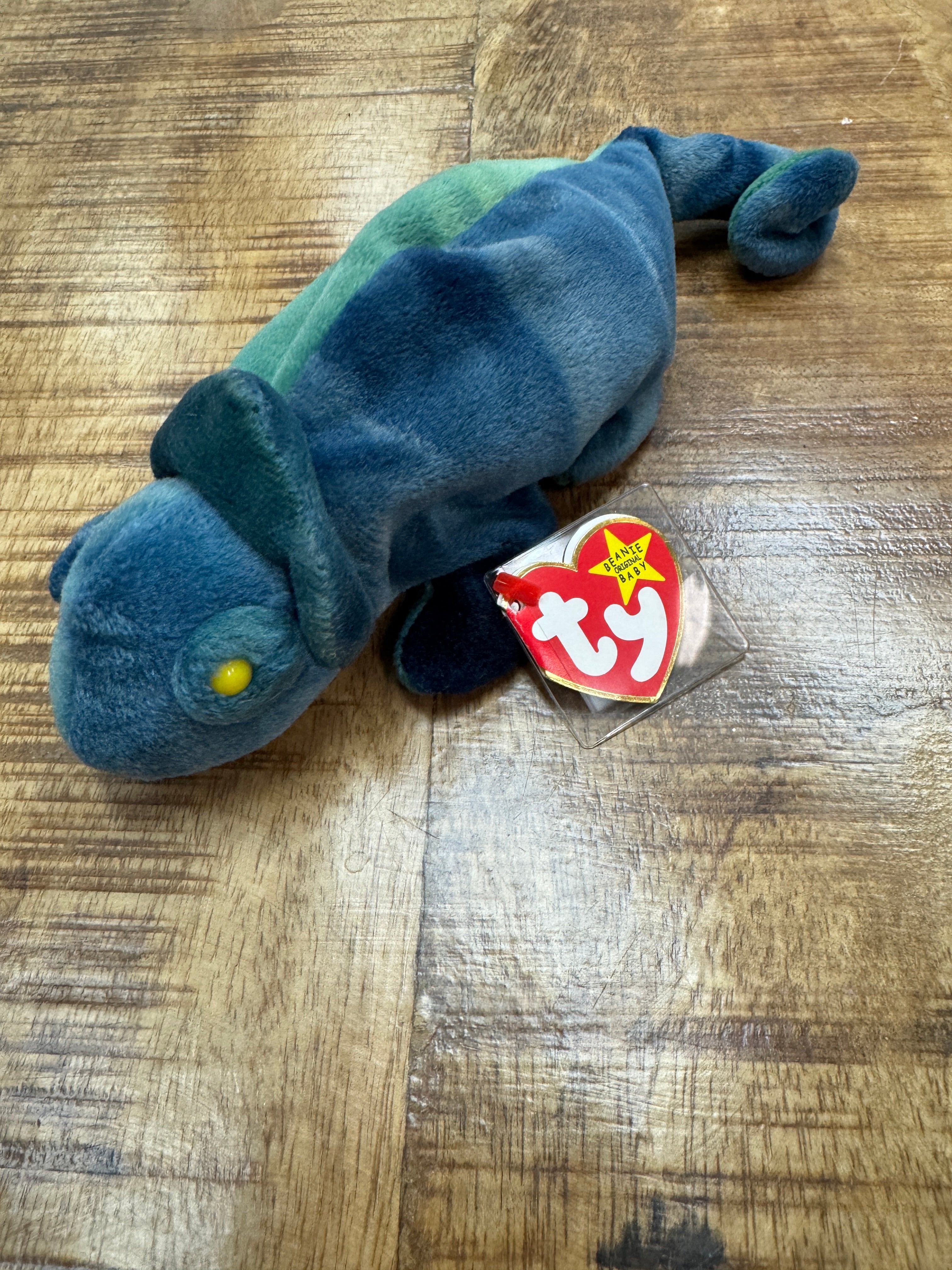 Ty Beanie Baby Rare Retired With 14 Tag Errors 1997 Rainbow Made w/PVC Pellets
