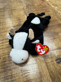 Ty Beanie Baby Daisy the Cow Style 4006, 1994 With 18 Errors
