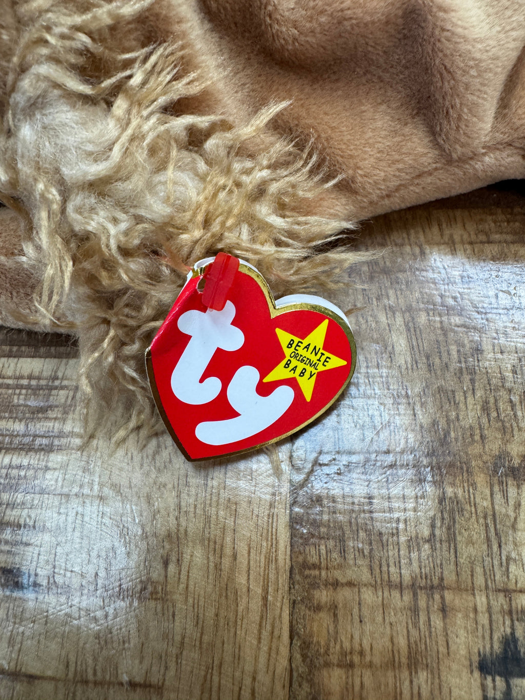 Ty Beanie Baby Spunky The Cocker Spaniel 1997 Retired With Tag Errors, Pellets