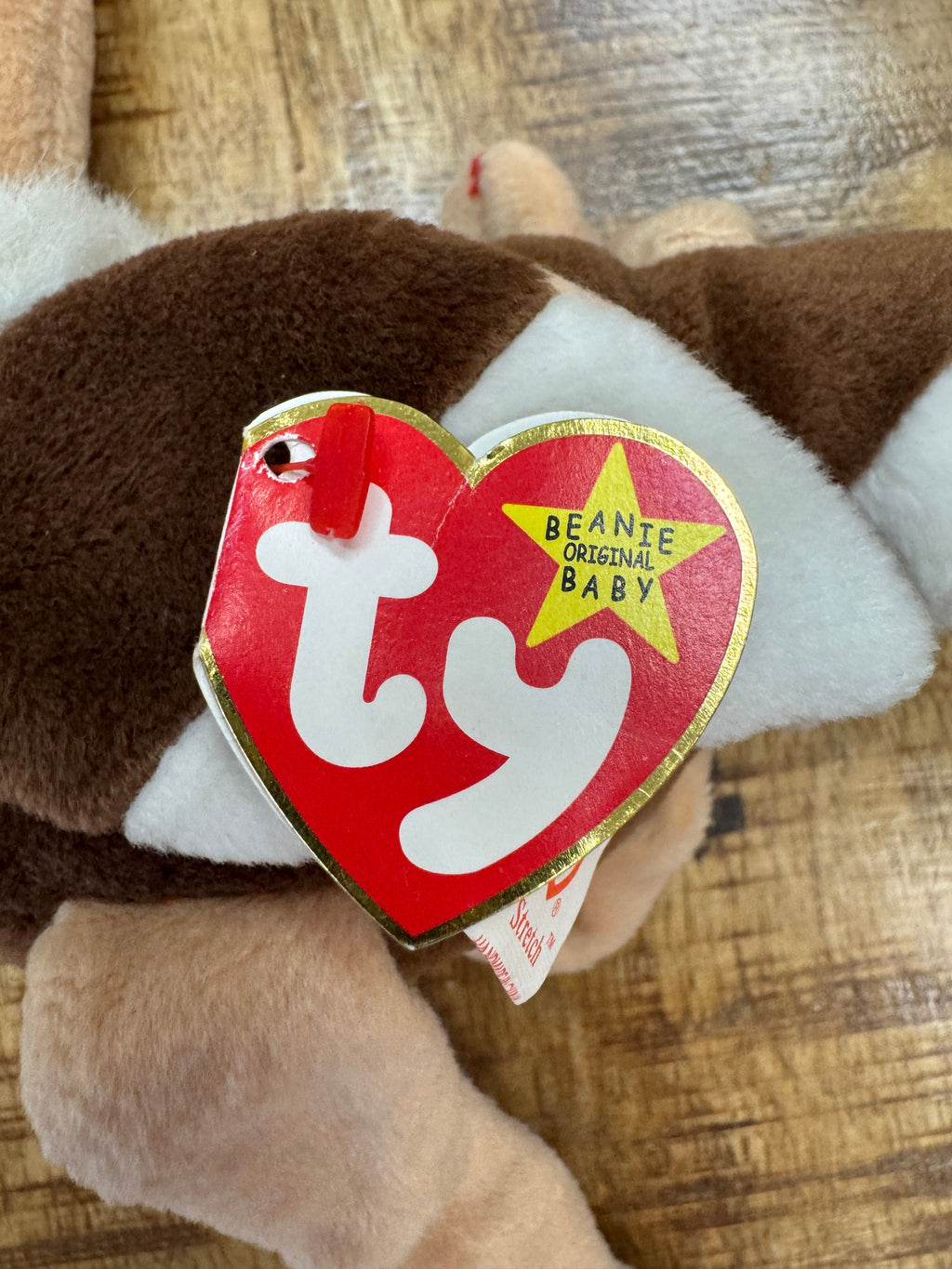 Stretch the Ostrich - TY Beanie Baby - With Errors - PVC Pellets