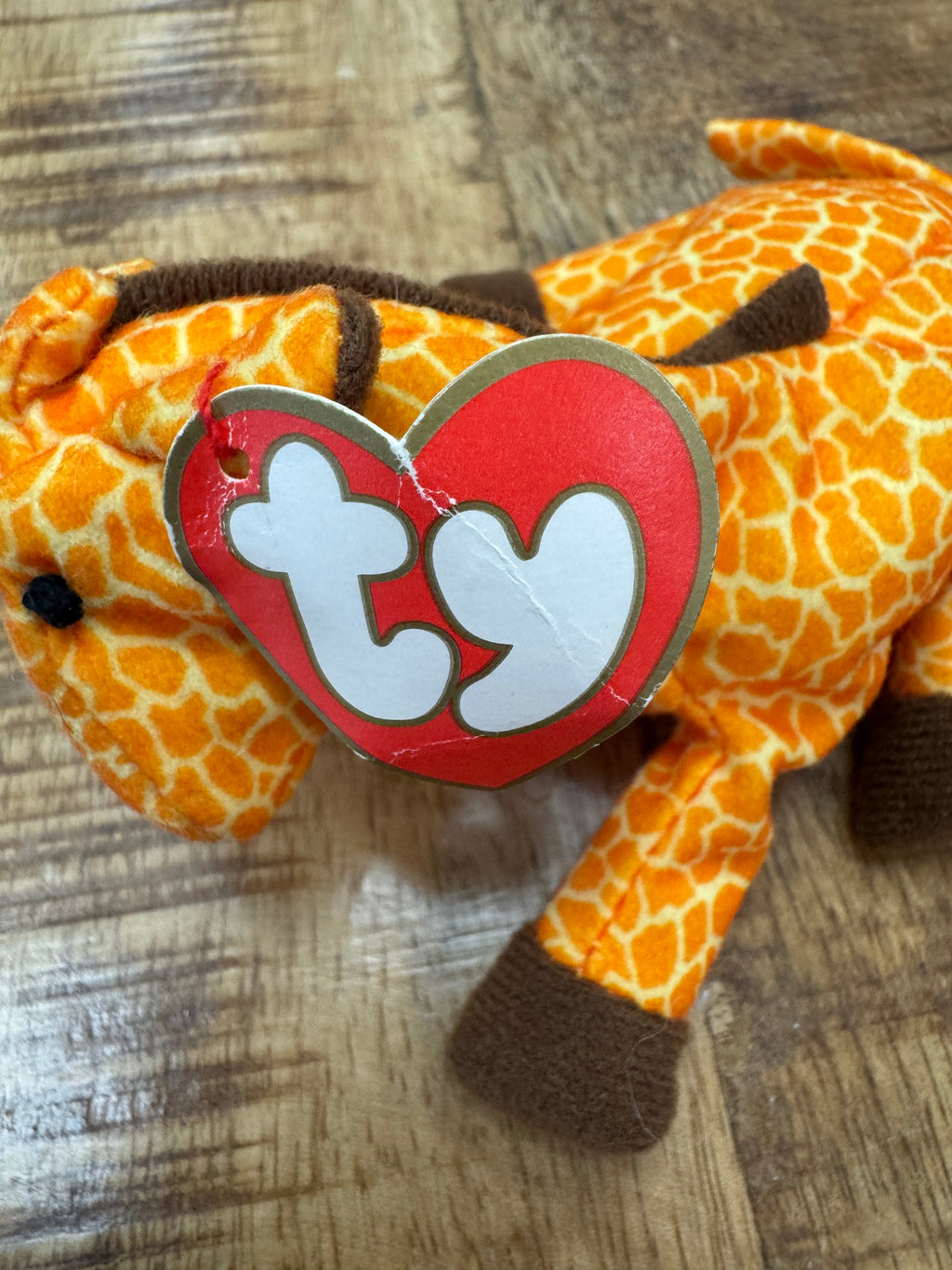 Vintage 1998 Ty Beanie Baby Babies McDonalds Twigs Giraffe