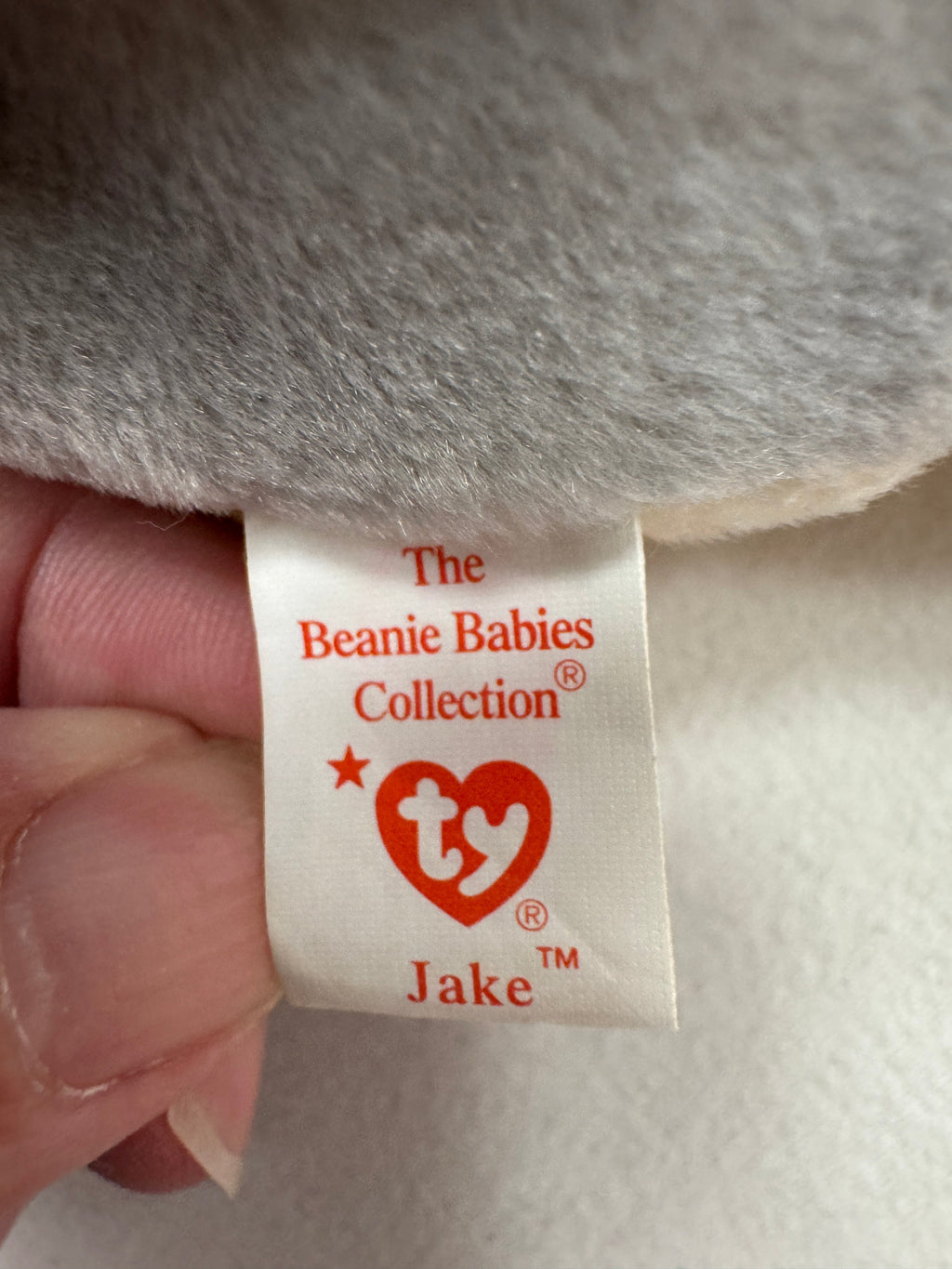 Ty Beanie Baby Jake The Mallard Drake Duck, 1997 1998  P.V.C. Pellets 14 Errors