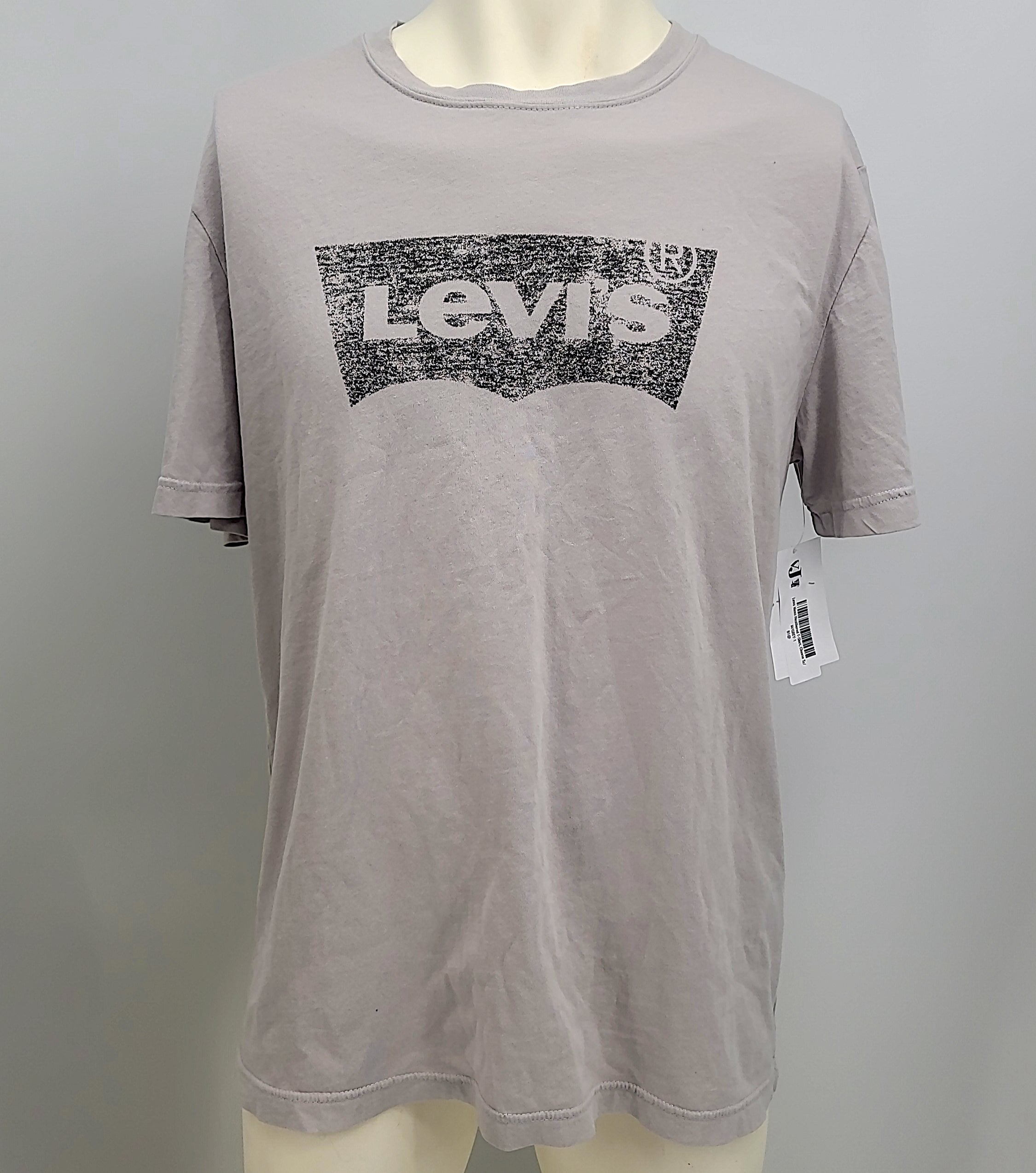 Levis Mens Heathered T-Shirt, Size Medium