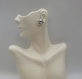 Charter Club Gold-Tone Imitation Pearl and Crystal Stud Earrings
