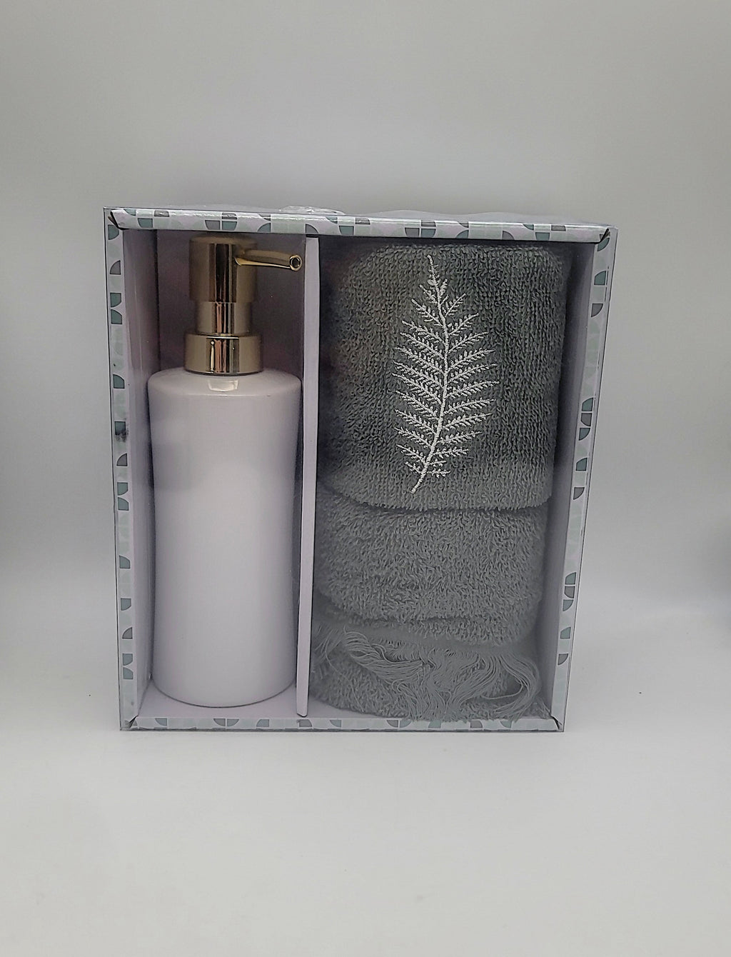 Serendipity Spa Collection 3 Piece Leaf Counter Top Set