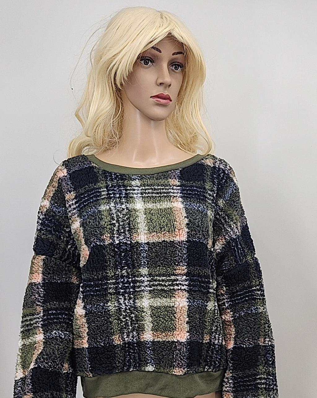 Love + Joy by Fct Juniors Fleece Crop Pullover