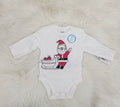 Carter's Infant Bodysuits White White Santa Bodysuit, Infant/3Months