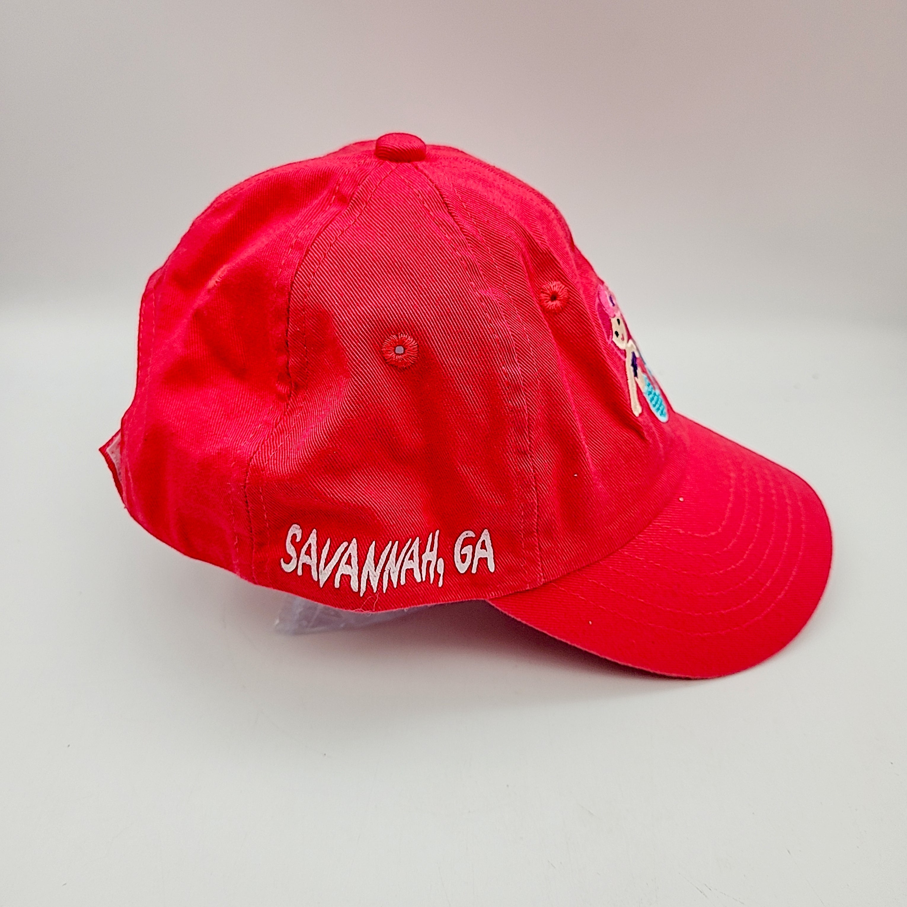 Savanna Georgia  Girls Mermaid Montauk Baseball Cap ,Color: Pink