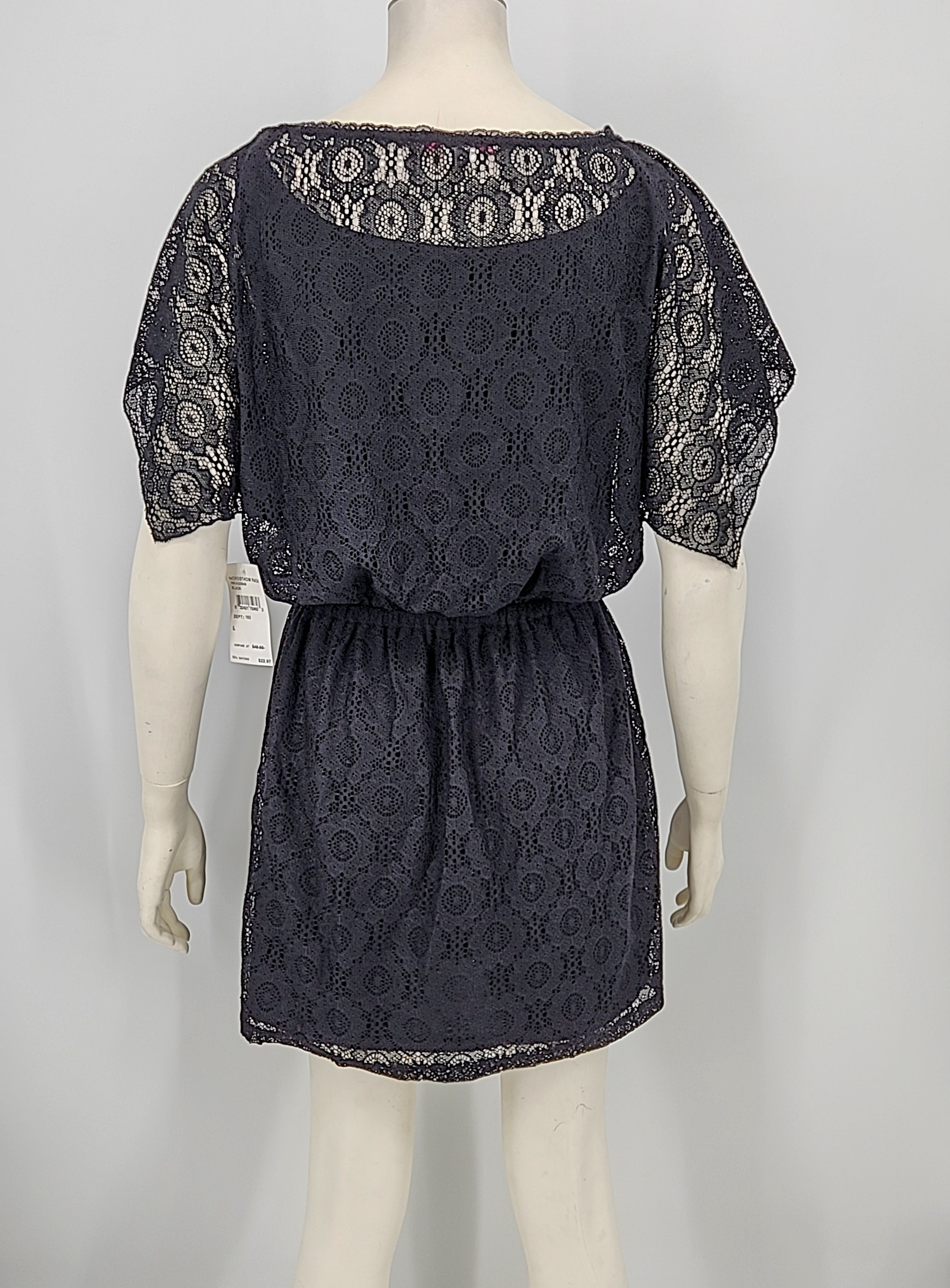 Wishes Wishes Wishes Women’s Black Lace Dress Size Large