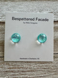 Iridescent Pastels Stud Earrings