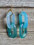 Lovely Links Two-Link Dangly Earrings
