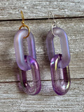 Lovely Links Two-Link Dangly Earrings