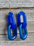 Lovely Links Two-Link Dangly Earrings