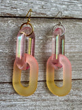 Lovely Links Two-Link Dangly Earrings