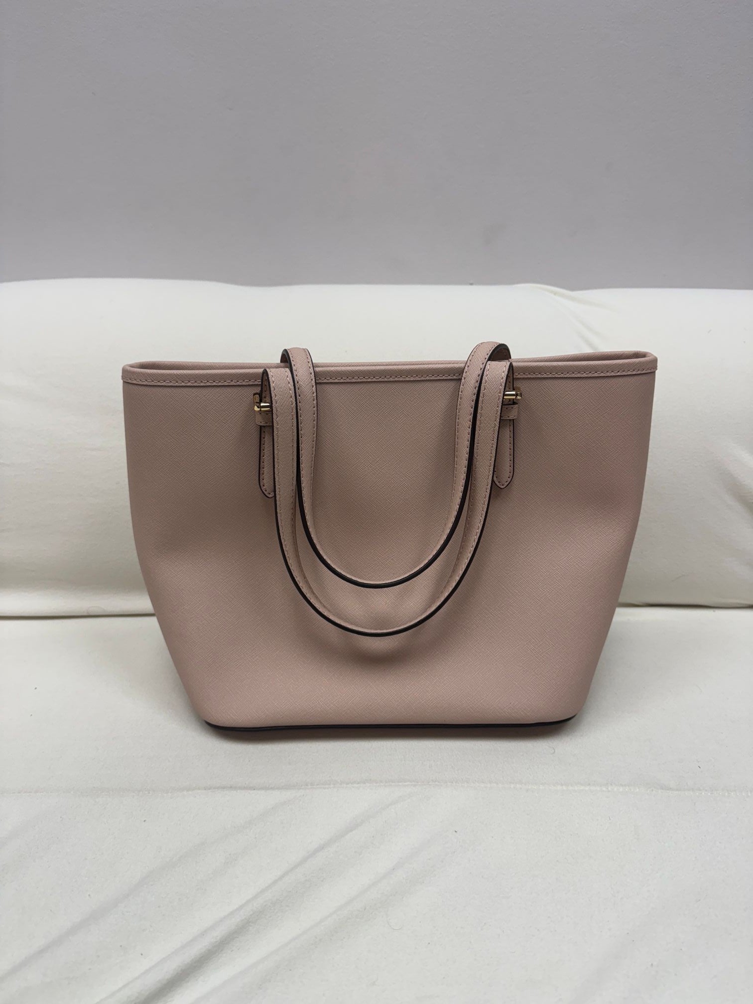 Michael Kors Jet Set Snap Pocket Leather Tote