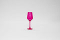 Hot Hot Pink - Stemless Colored Wine Glass