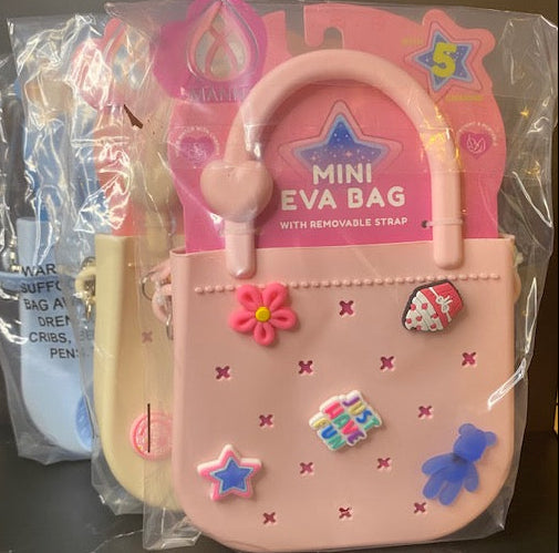 Mini Round EVA Charm Crossbody Bag |