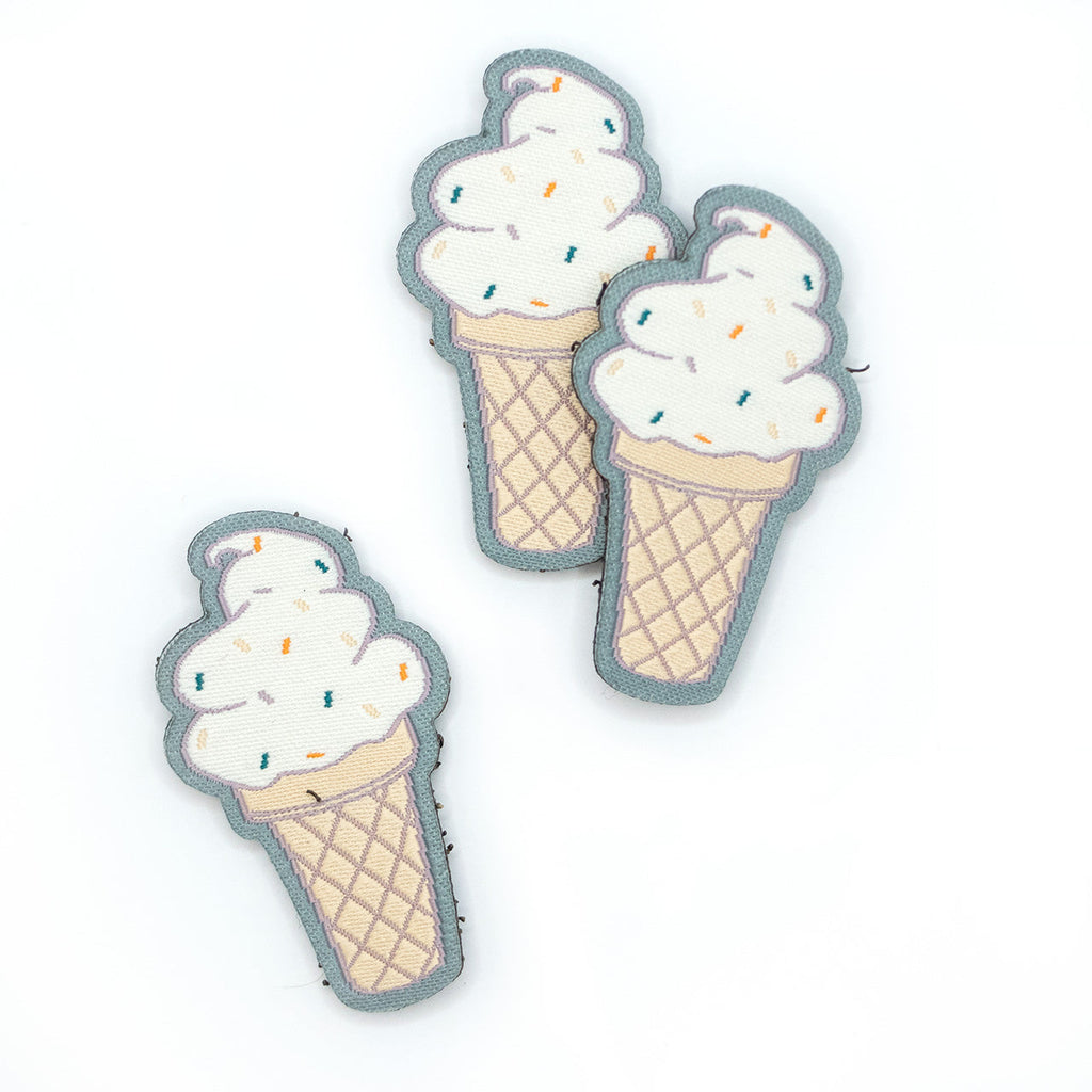 Hook and Loop Patch - Ice Cream