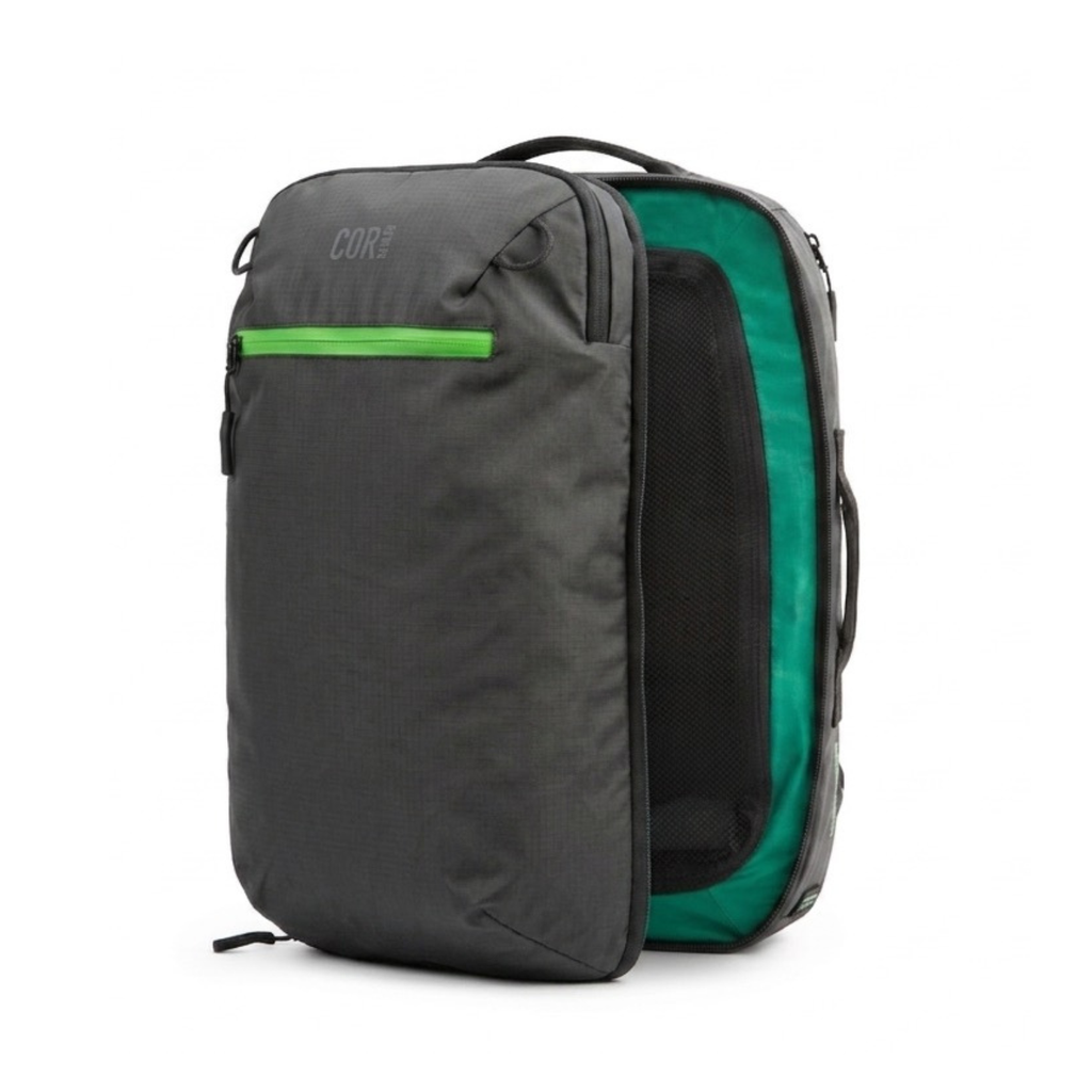 Island Hopper 2.0 Travel Backpack – New Matte Black | Lightweight Waterproof 28L & 34L