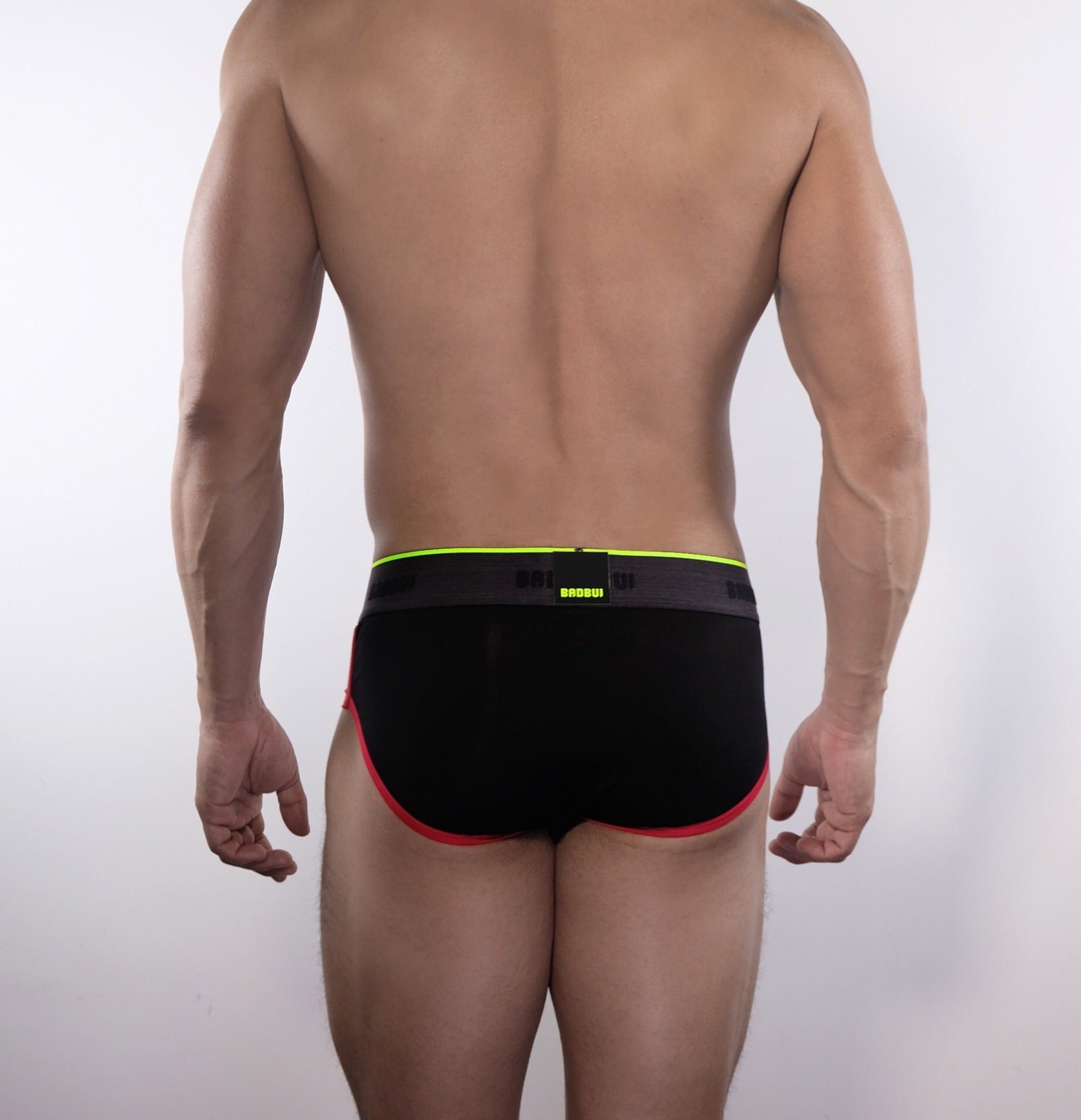 Micro Modal Flex Brief Colorblock- FIRE/ JET
