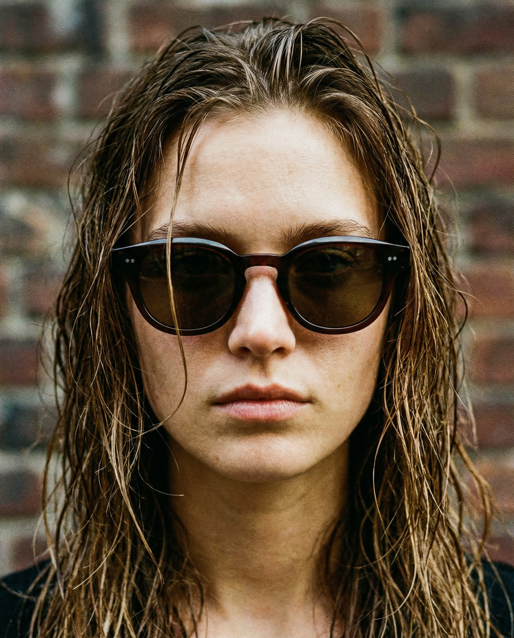 Jamie 46mm Wayfarer Sunglasses | Brown