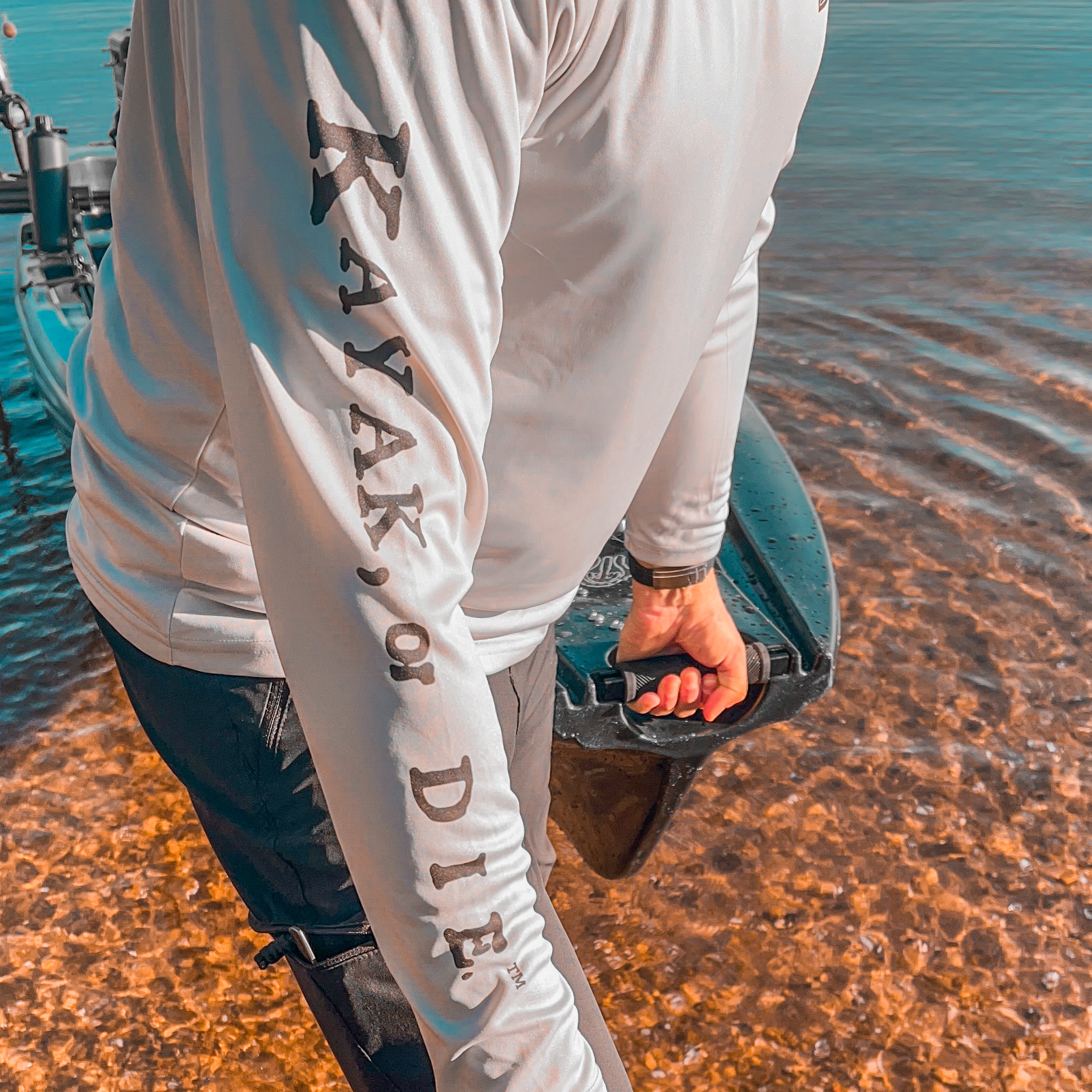 K,orD. LONG SLEEVE PERFORMANCE HOODIE