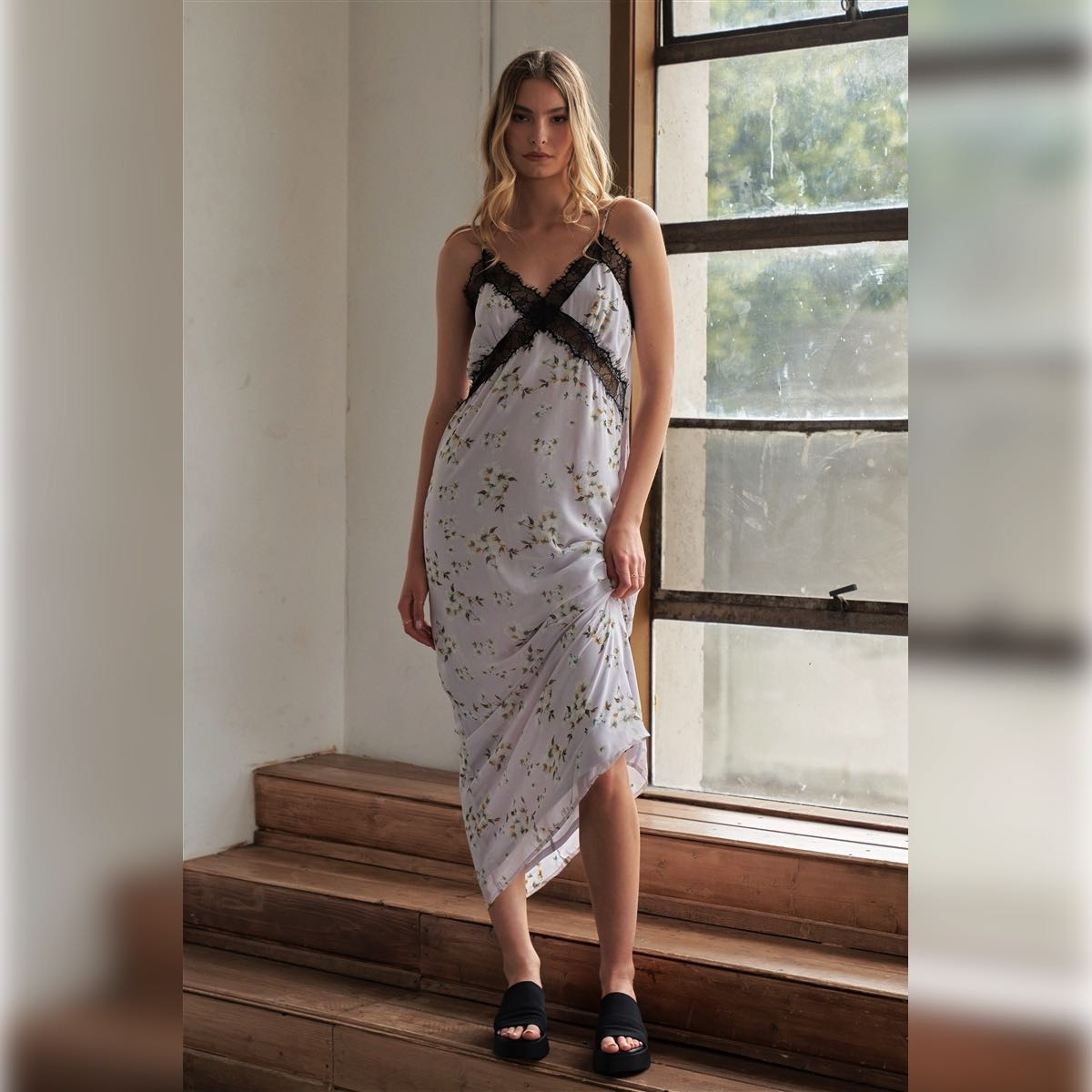 Lilac Slip Dress