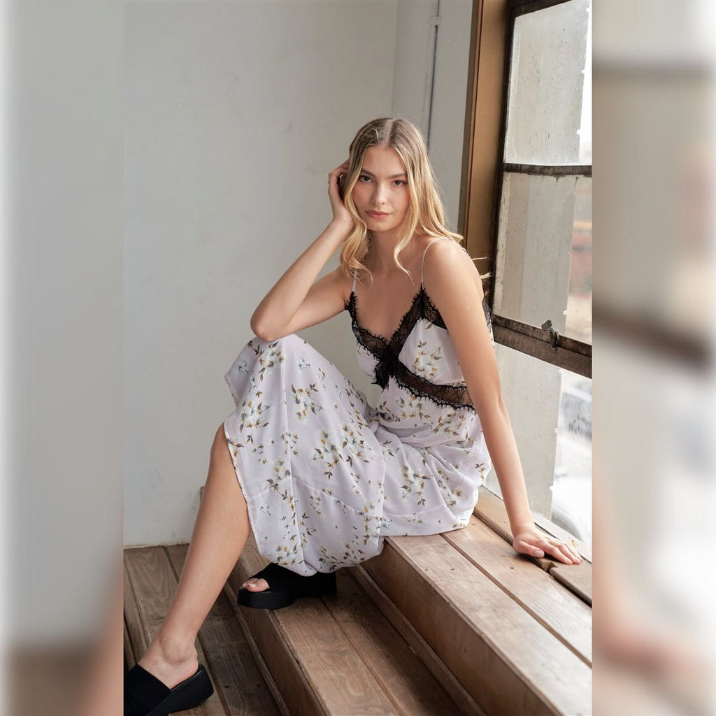 Lilac Slip Dress