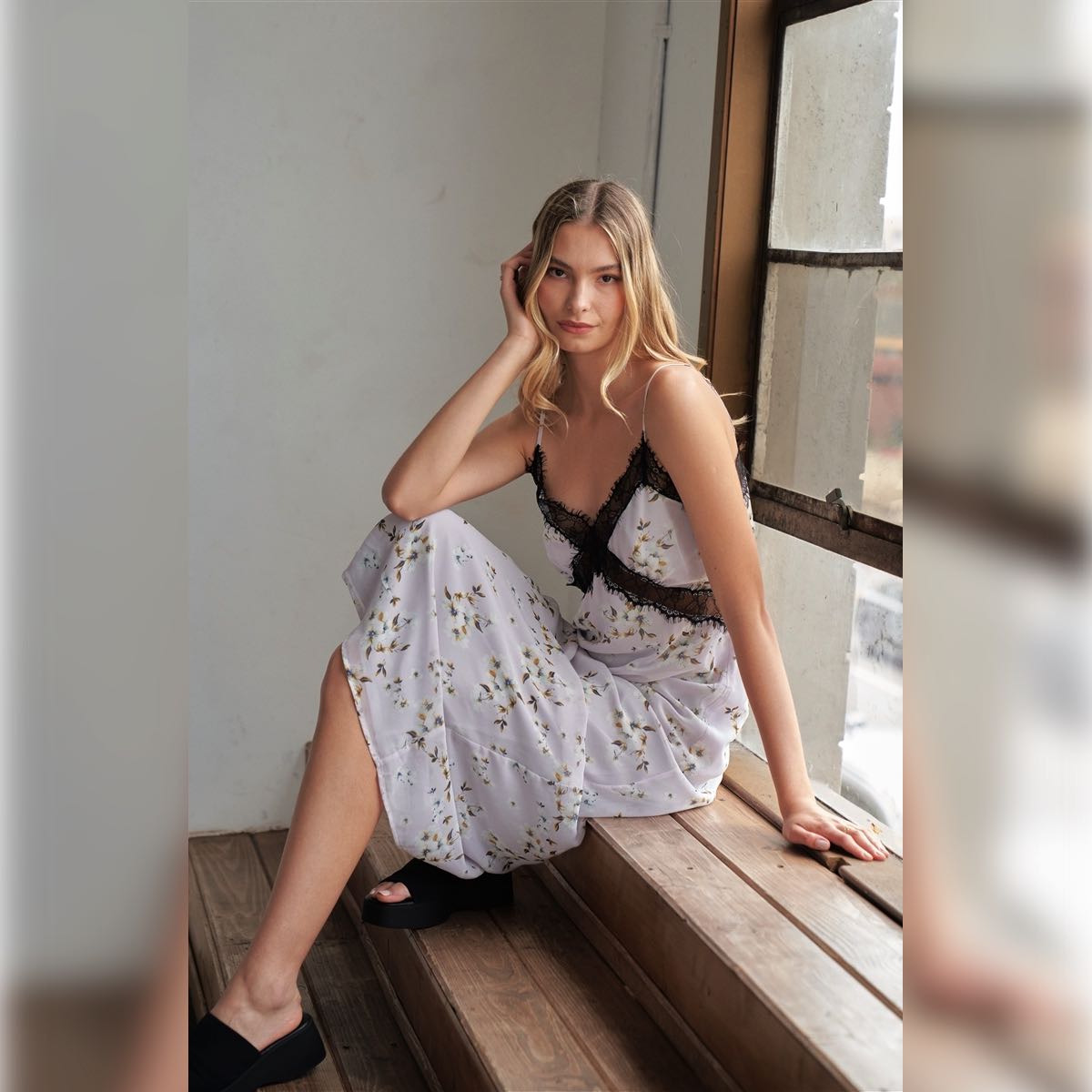Lilac Slip Dress