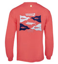 Men's Fish Flags L/S UV Fishing T-Shirt